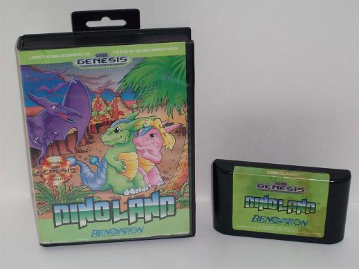 Dino Land (Boxed - no manual) - Genesis Game